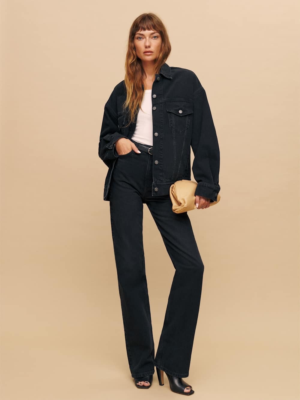 Reformation Wilder High Rise Wide Leg Jeans